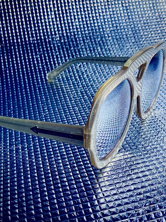 Karen Walker Huge Aviator Sunglasses Visible Collection 2014 - gold w/ case main image 9